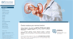Desktop Screenshot of nadaceledviny.cz