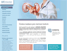 Tablet Screenshot of nadaceledviny.cz